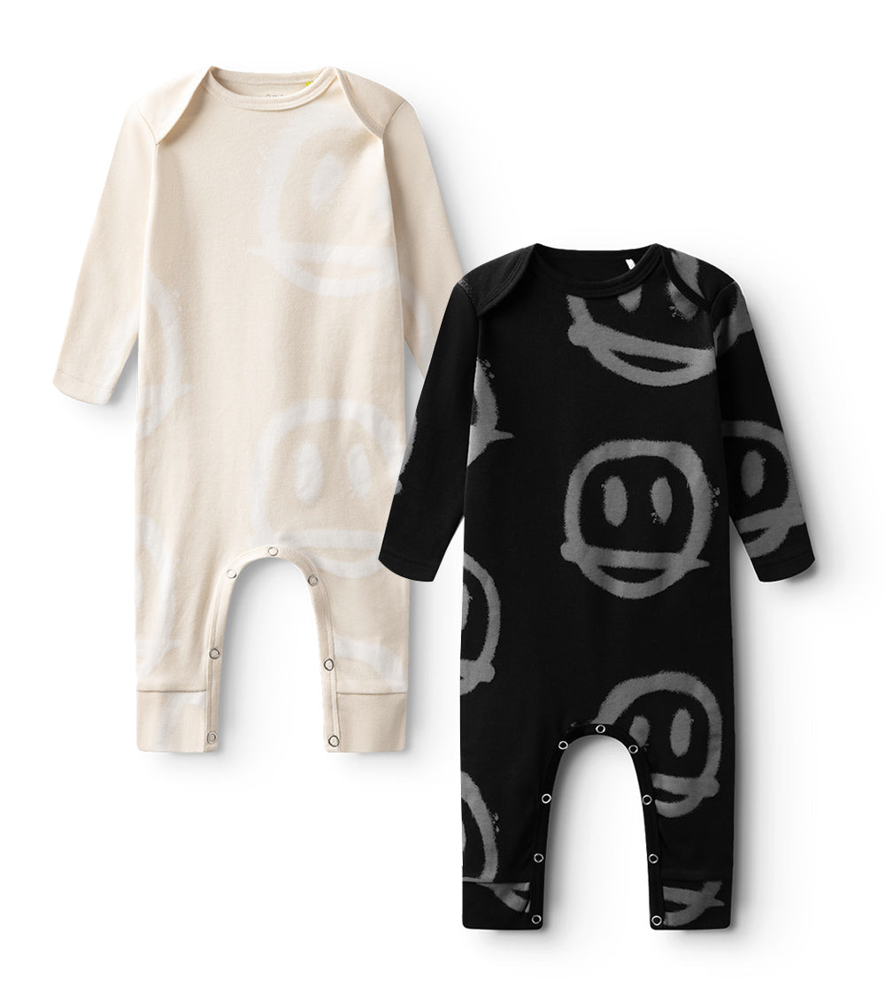 nununu 2-pack smiles overall