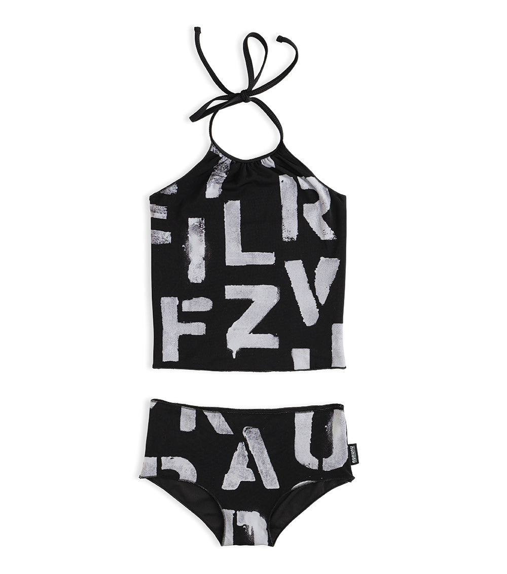 nununu abc collar bikini