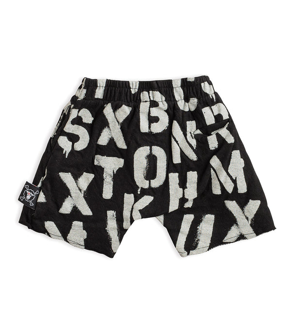 Nununu Abc Soft Shorts Black