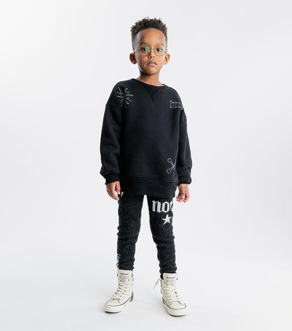 Nununu All Inked Heavy Sweatshirt Black