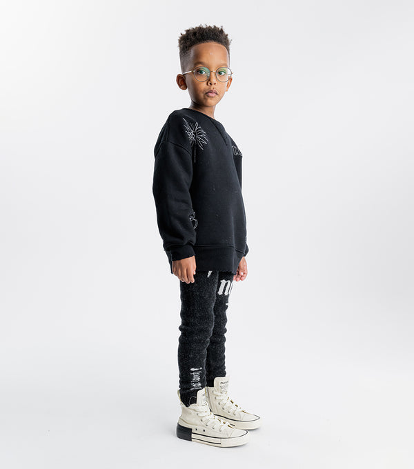 Nununu All Inked Heavy Sweatshirt Black
