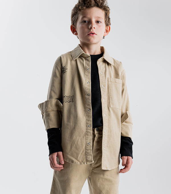 Nununu All Inked Snap Shirt