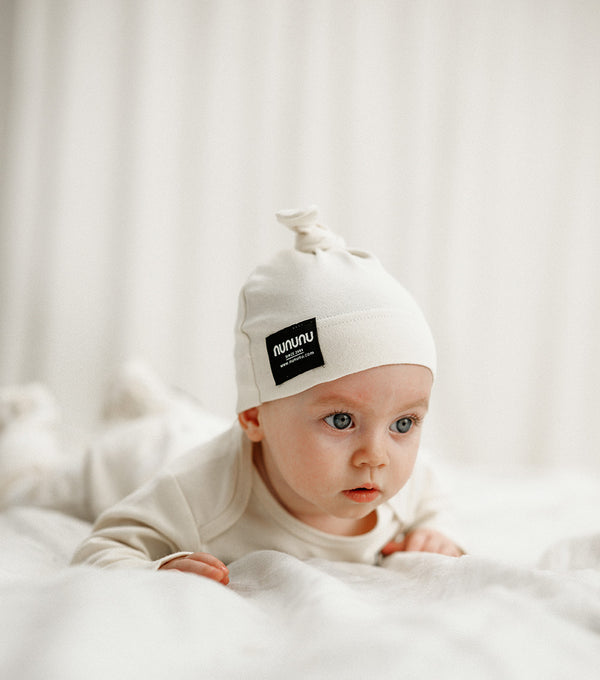 Nununu All Over Footed Smiles Set Natural