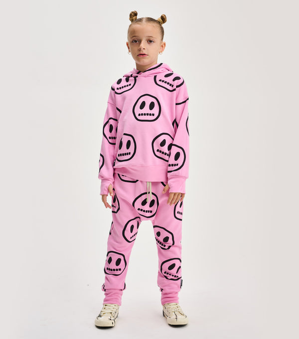 Nununu All Smiles Baggy Pants Super Pink