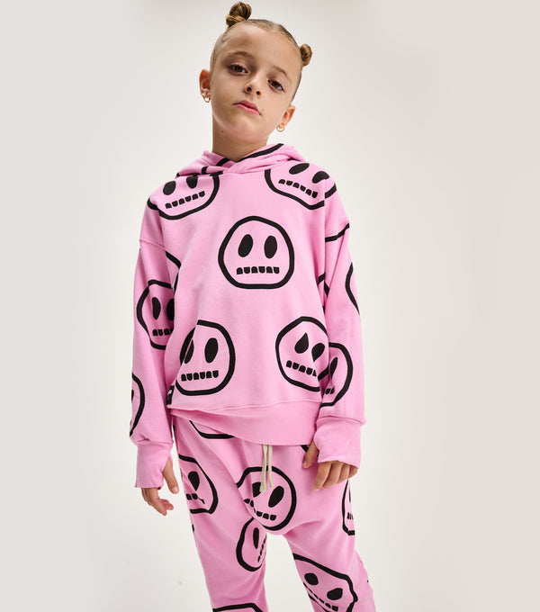 Nununu All Smiles Baggy Pants Super Pink