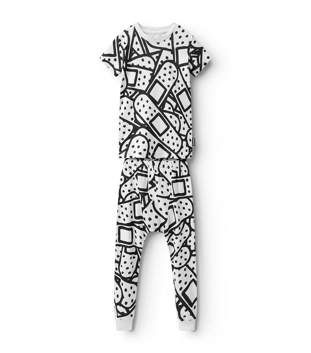 nununu bandaid loungewear white