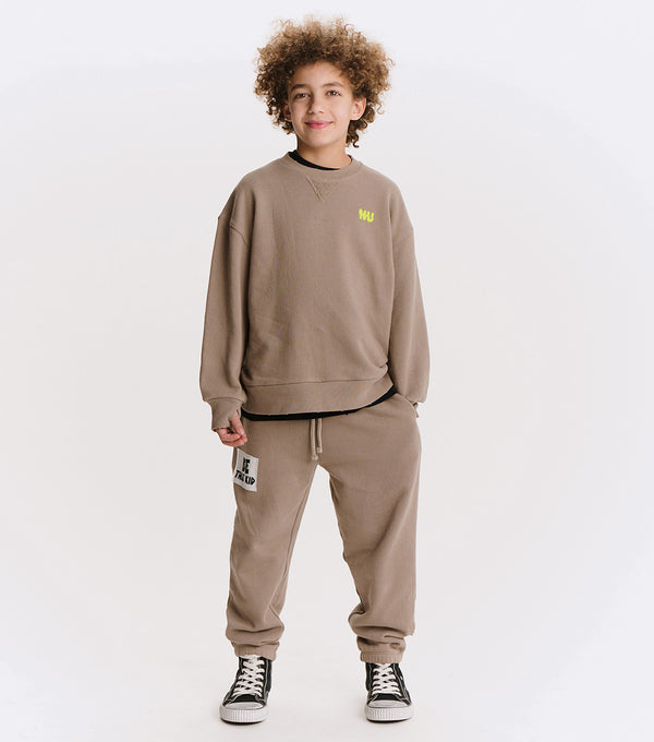Nununu Be That Kid Sweatpants Stone