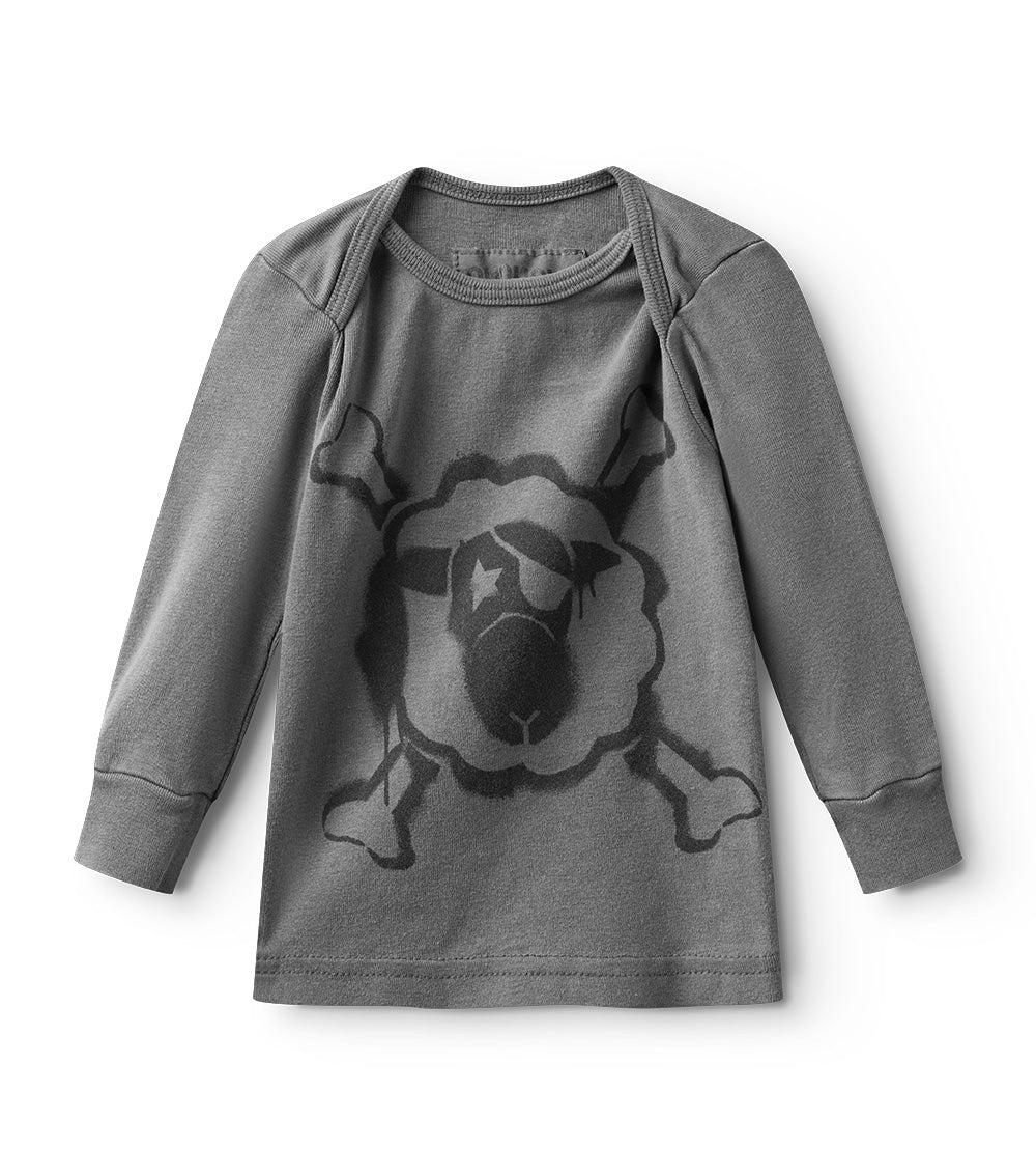 nununu blacksheep shirt vintage grey