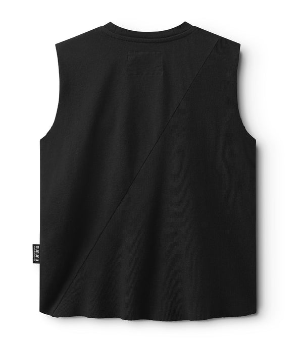 Nununu Bolt Sleeveless Shirt Black