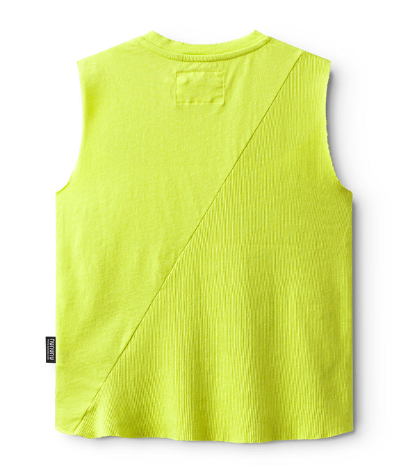 Nununu Bolt Sleeveless Shirt Hot Lime