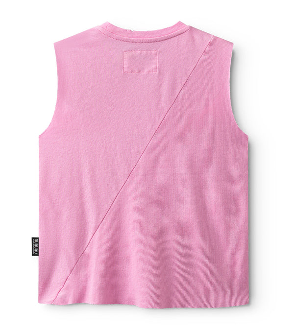 Nununu Bolt Sleeveless Shirt Super Pink
