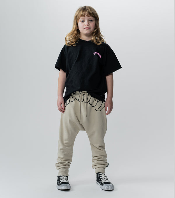 Nununu Bubbly Baggy Pants Smokey Natural