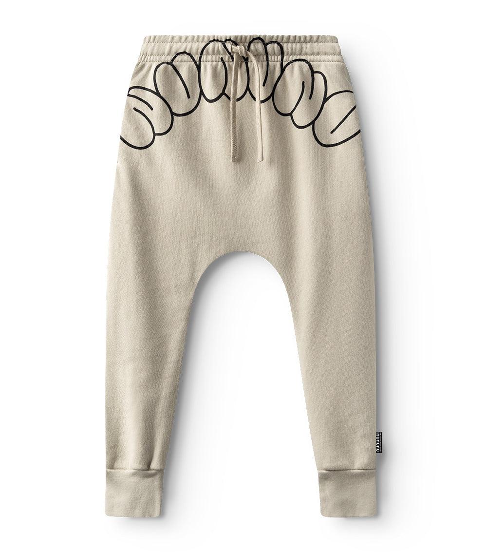 nununu bubbly baggy pants smokey natural