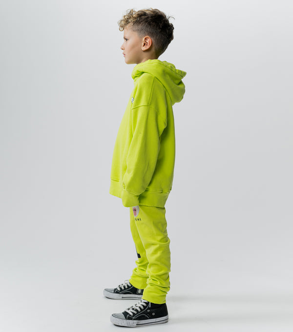 Nununu Bubbly Hoodie Hot Lime