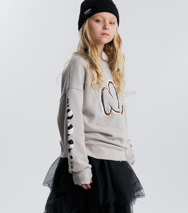 Nununu Bubbly No Sweatshirt Smokey Grey