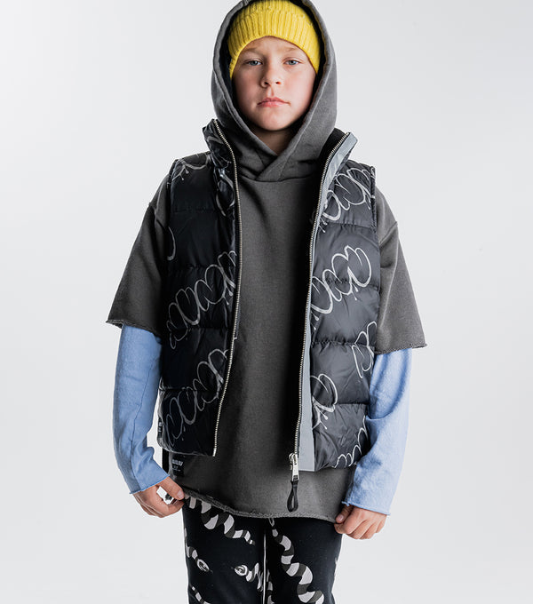 Nununu Bubbly Nununu Down Vest Black