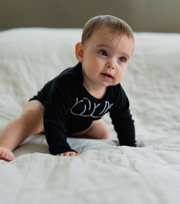 Nununu Bubbly Onesie Black