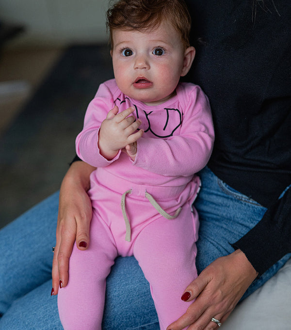 Nununu Bubbly Onesie Super Pink