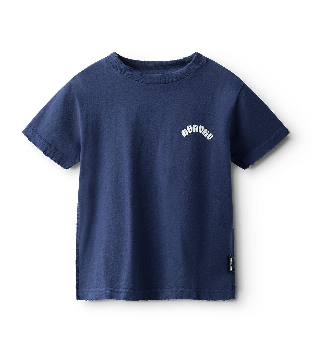 nununu bubbly t-shirt indigo