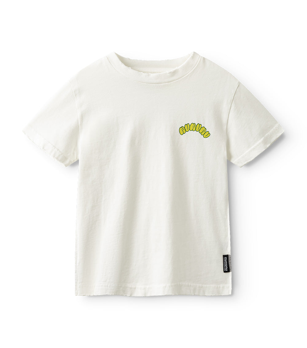 nununu bubbly t-shirt white