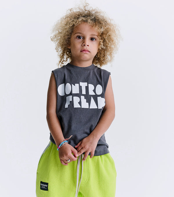 Nununu C.f Sleeveless Shirt Graphite