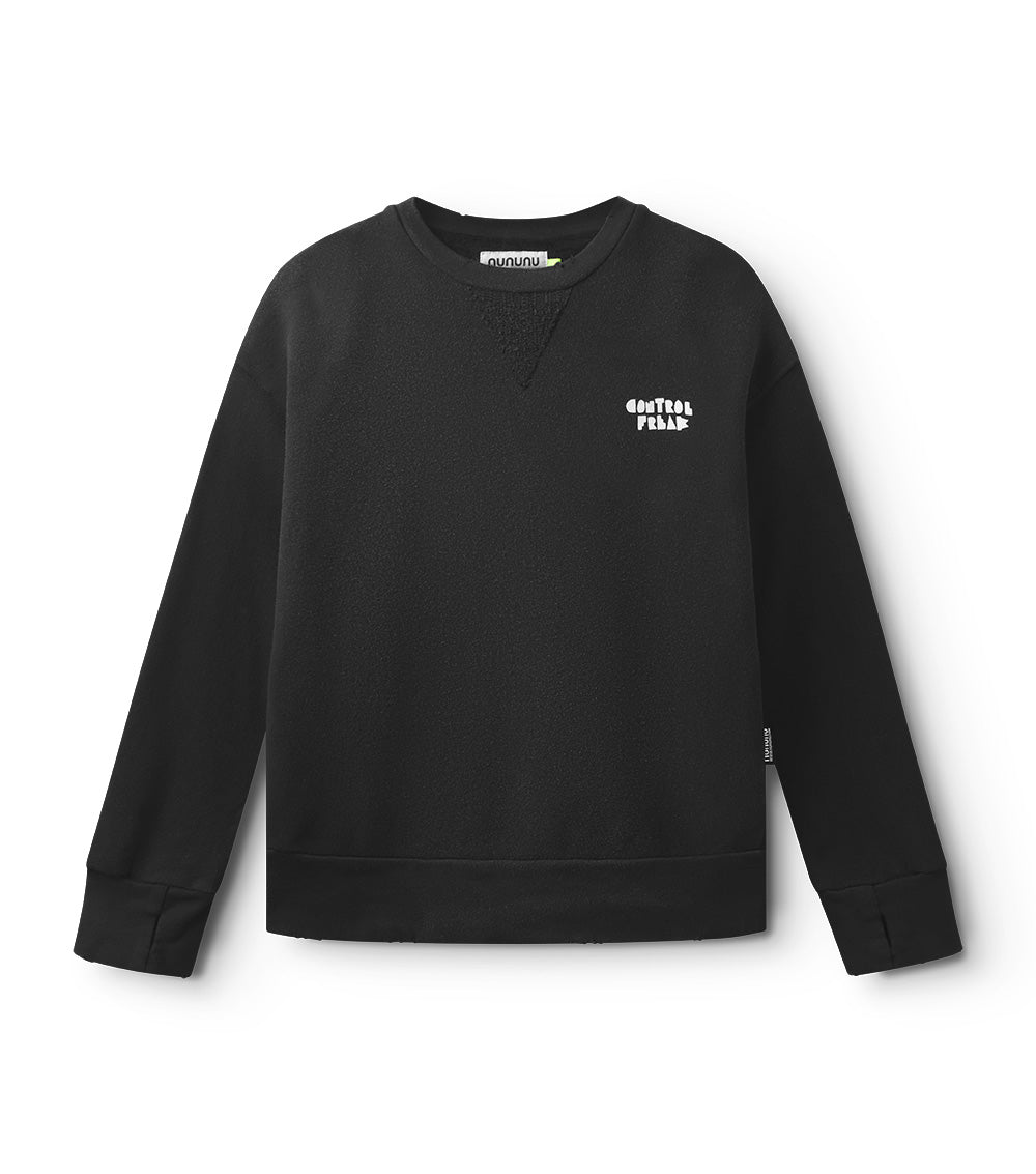 nununu c.f. sweatshirt black