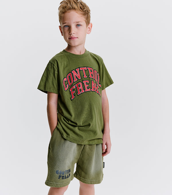 Nununu C.f. Washed Sweatshorts Olive