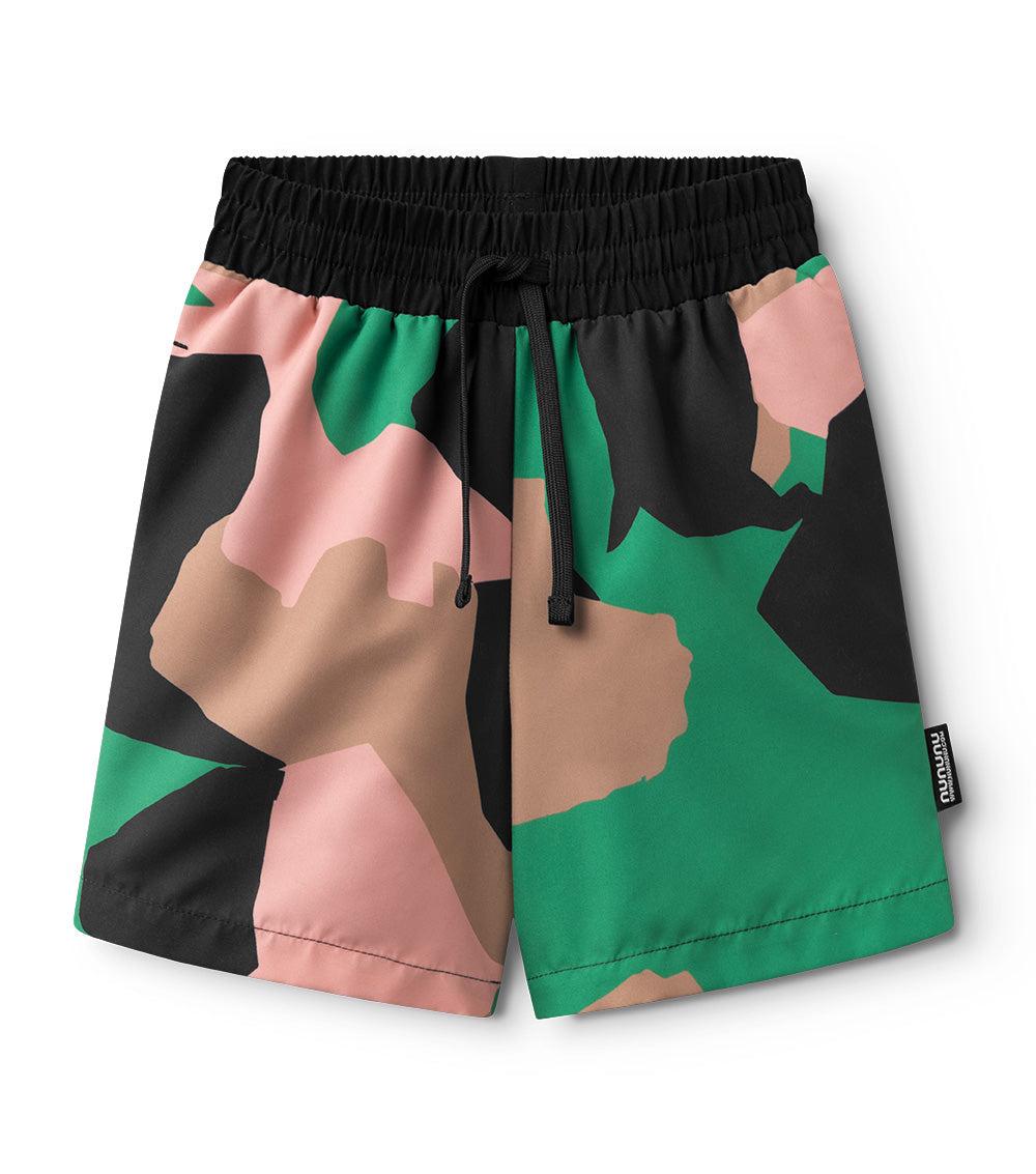 nununu camouflage surf trunks