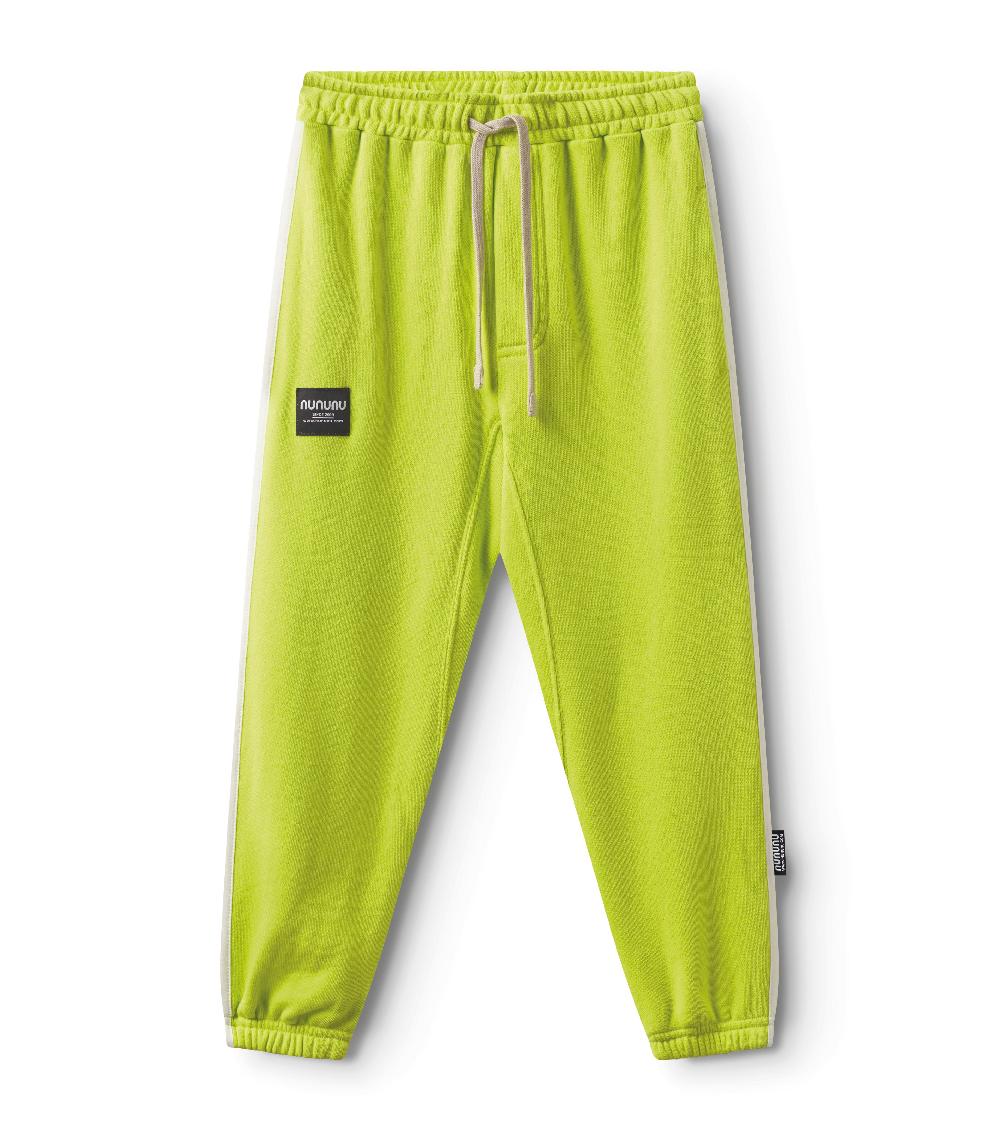 nununu champion sweatpants hot lime