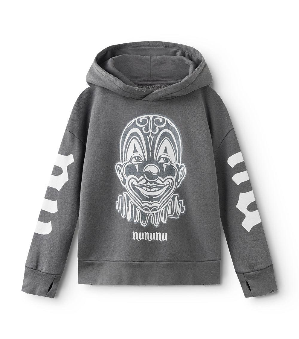 nununu clown hoodie