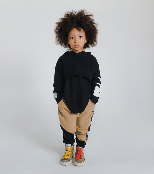 Nununu Colorblock Nununu Baggy Pants Mocha