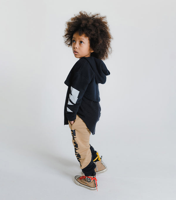 Nununu Colorblock Nununu Baggy Pants Mocha