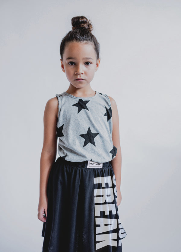 Nununu Control Freak Skirt Heather Grey