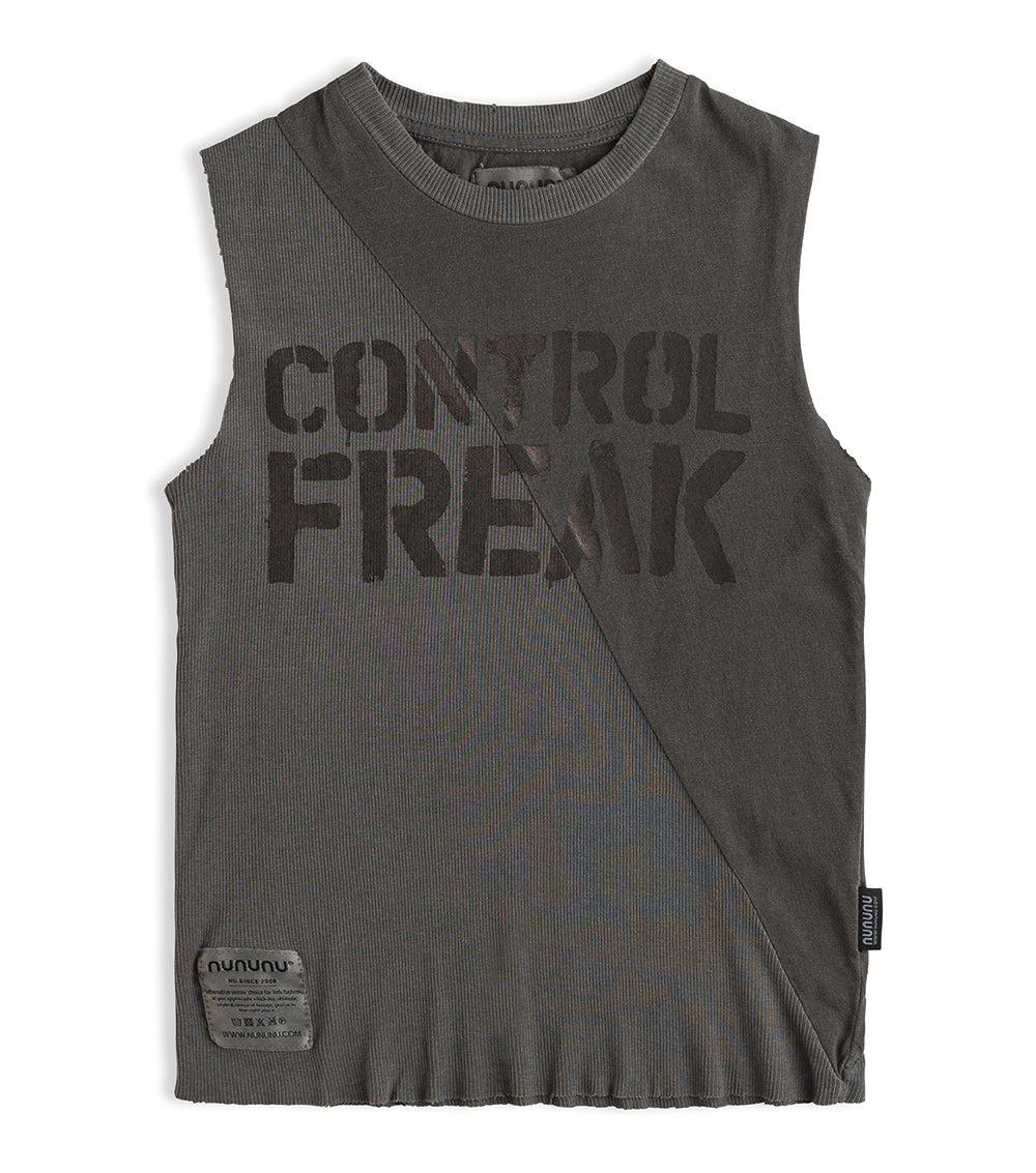 nununu control freak sleeveless shirt