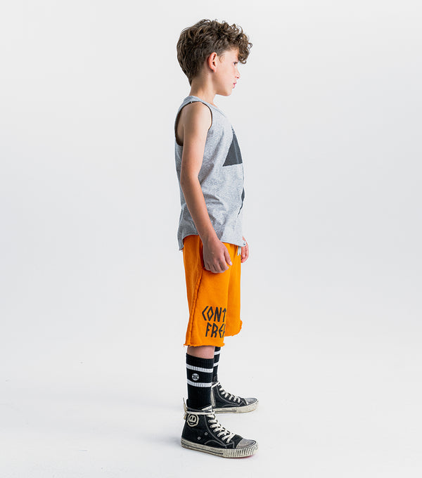 Nununu Control Freak Sweatshorts Orange Sun