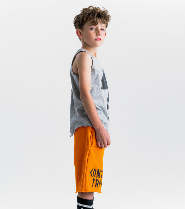 Nununu Control Freak Sweatshorts Orange Sun
