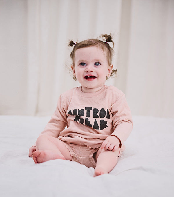 Nununu Control Freak Yoga Set Powder Pink