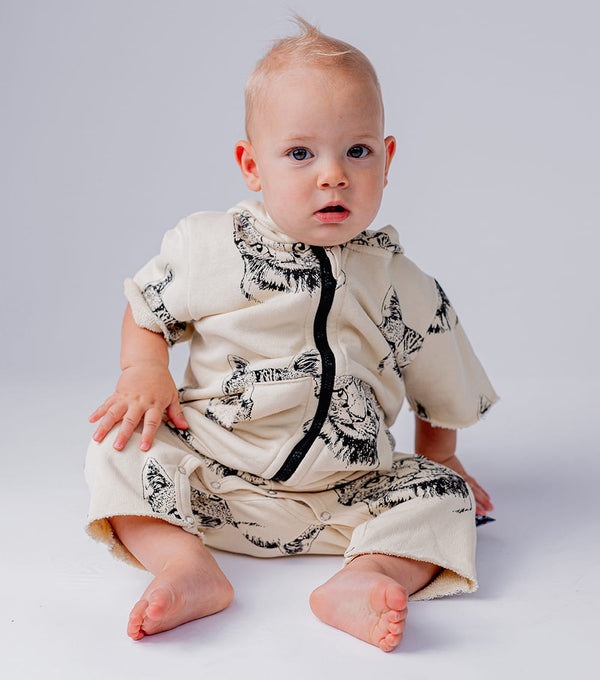 Nununu Cool Cat Hooded Overall