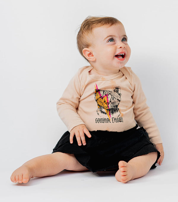 Nununu Cool Cat Onesie Skirt