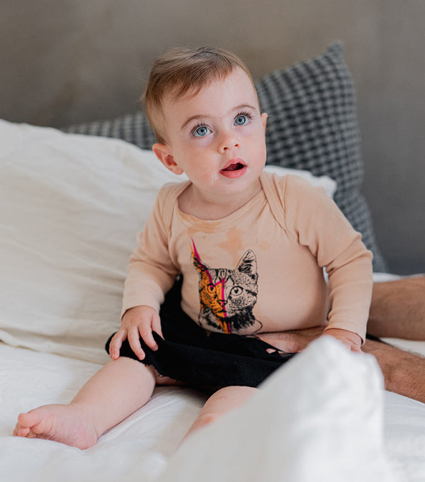 Nununu Cool Cat Onesie Skirt