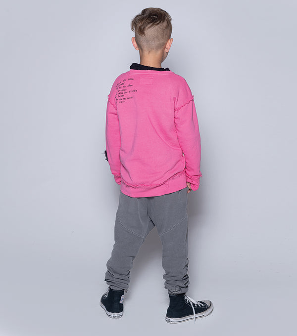 Nununu Division Baggy Pants Dyed Grey