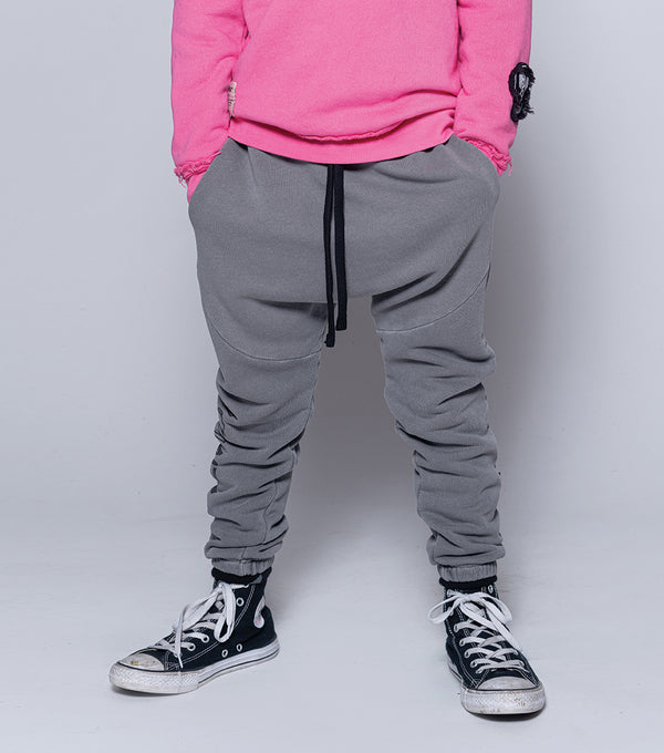 Nununu Division Baggy Pants Dyed Grey