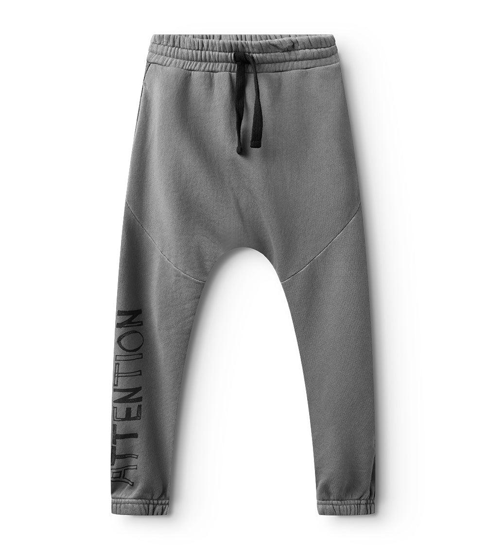 nununu division baggy pants dyed grey
