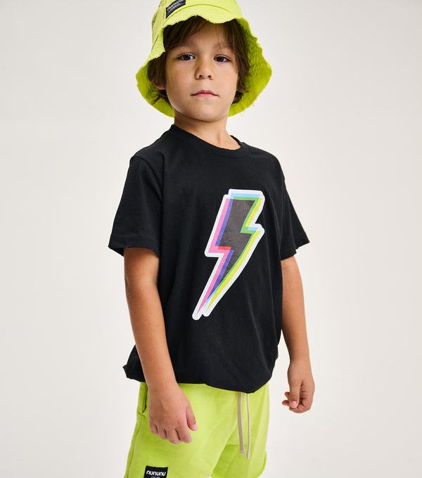 Nununu Dizzy Bolt T-shirt Black
