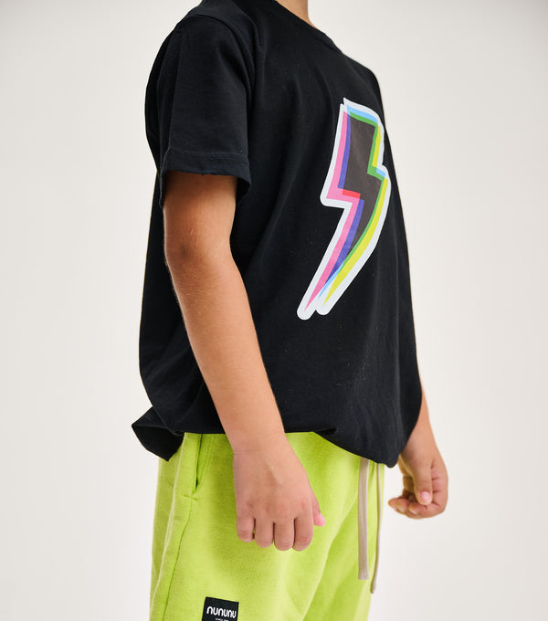 Nununu Dizzy Bolt T-shirt Black