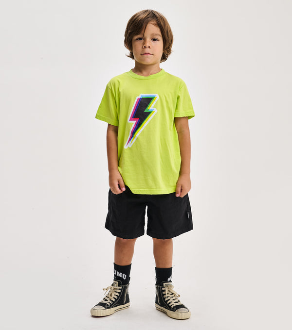 Nununu Dizzy Bolt T-shirt Hot Lime