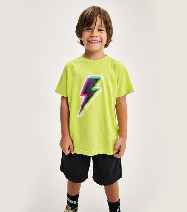 Nununu Dizzy Bolt T-shirt Hot Lime