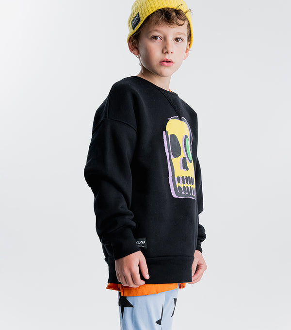 Nununu Dizzy Skull Heavy Sweatshirt