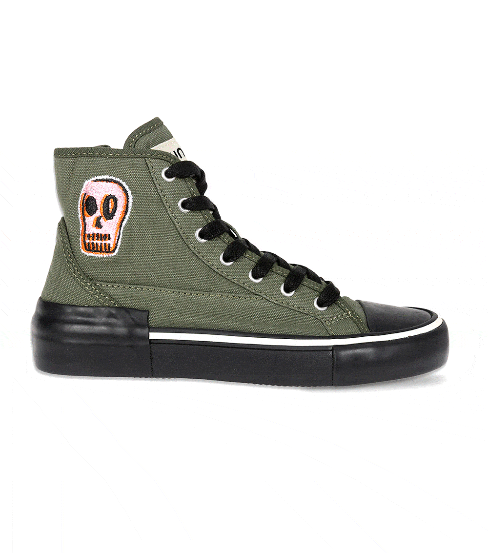 nununu dizzy skull high tops