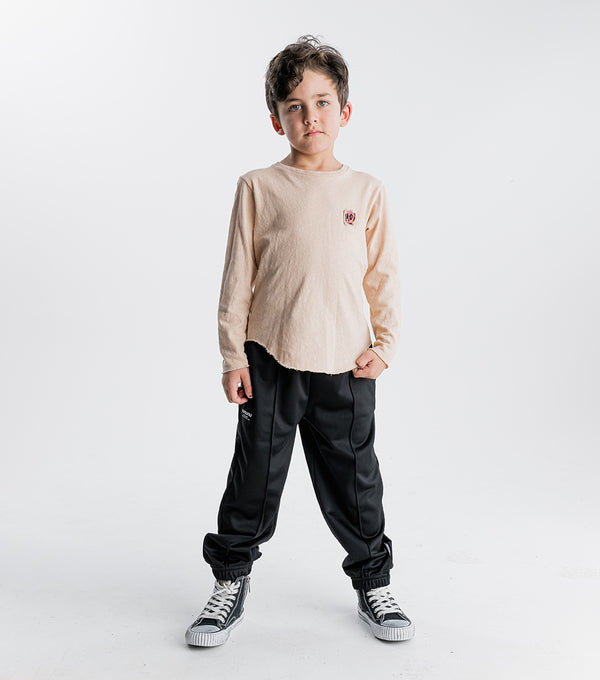 Nununu Dizzy Skull Patch Shirt Nude